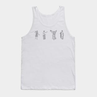 Greek Goddesses white Tank Top